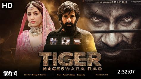 tiger south movie hindi dubbed|tiger nageswara rao hindi dub.